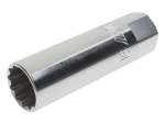 Головка свечная 3/8" 16мм 12-ти гранная с пружинным фиксатором JTC