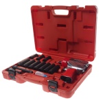 Набор инструментов для шиномонтажа (пневмогайковерт JTC-5812 1/2" 1085Нм) 15 предметов в кейсе JTC