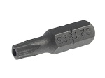 Бита TORX TS25Hх25мм 1/4" 5-ти гранная с отверстием JTC