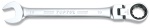 Ключ комбинированный трещоточный с шарниром 9 мм TOPTUL AOAH0909