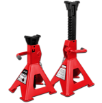 Стойка ремонтная 4т h=340-510мм 2 шт с быстрым подъемом штока GTE