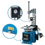 Станок шиномонтажный 380V п/автомат, 2х скоростн, подкачка педалью, зажимы 13-26", усил отжим, синий NORDBERG 4639,5ID