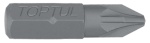 Бита 1/4" крестовая PZ3 L=25 мм TOPTUL