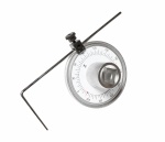 Шкала доворотная 3/4" 360град., длина 100мм, деление 5град., интервал 30град. JTC