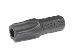 Бита TORX TS50Hх25мм 1/4" 5-ти гранная с отверстием JTC