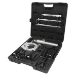 Съемник гидравлический 8т длина 229/270, ширина 100/95, поршень 85мм масса 18 кг в кейсе JTC