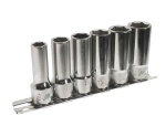 Набор головок торцевых 3/8" 6-ти гранных 08-14мм средней глубины L=46мм 6 предметов JTC