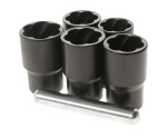 Набор головок для поврежденных болтов 1/2" 19-24мм 6 предметов JTC