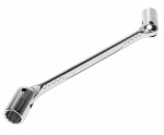 Ключ торцевой прямой 14х15мм шарнирный L=242мм JTC