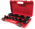 Набор головок зубчатых 1/2" внешние 11 предметов в кейсе JTC