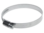 Хомут ленточный 070-090мм (12мм) червячный нержавеющая сталь JTC
