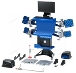 Стенд сход-развал 3D модель настенный, без колонны, с поворотным механизмом NORDBERG C802-СА