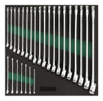 Набор комбинированных ключей 6-32 мм, 26 пр. в мягком ложементе TOPTUL  GVC2604