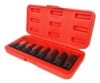 Набор бит-головок 1/2" HEX H5-19ммх60мм ударных 8 предметов в кейсе JTC