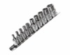 Набор головок торцевых 1/4"-3/8" TORX Е4-Е18 10 предметов JTC