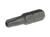 Бита TORX TS27Hх25мм 1/4" 5-ти гранная с отверстием JTC